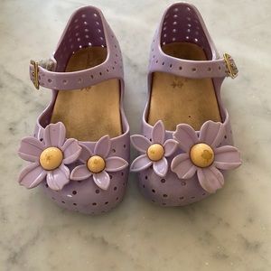 Mini Melissa purple shoes